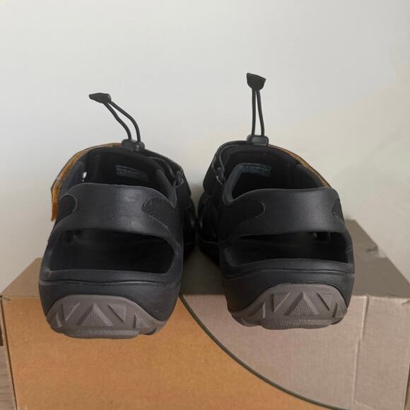 Teva Flintwood Black/Yellow Hiking Outdoor Athletic Sandal- SZ 11 main image 8
